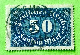Briefmarken aus Deutsches Reich gestempelt 