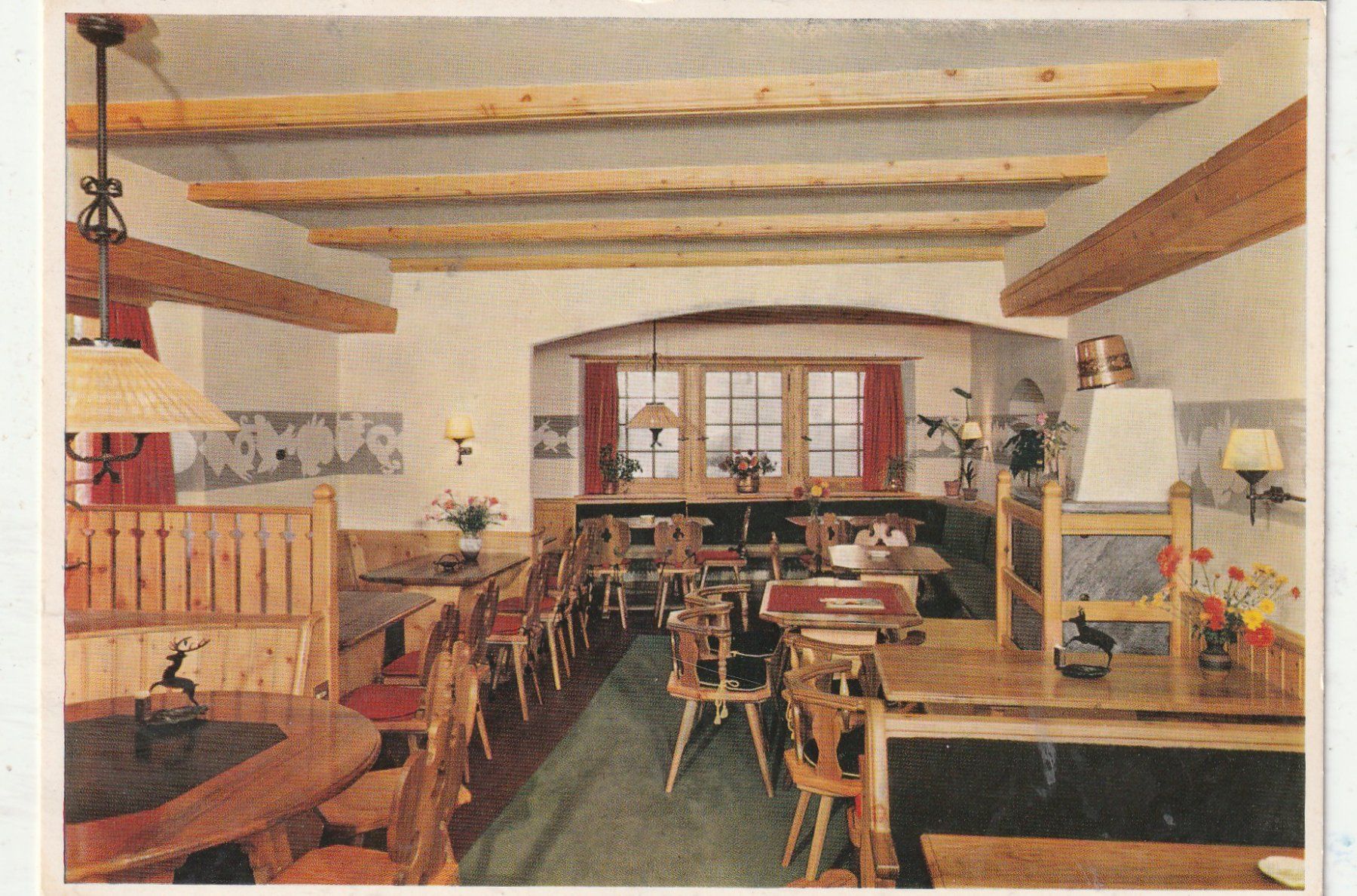 Cartoline postali: Speisesall Engiadina Samaden – Usato da Lumbrein venduto da made02