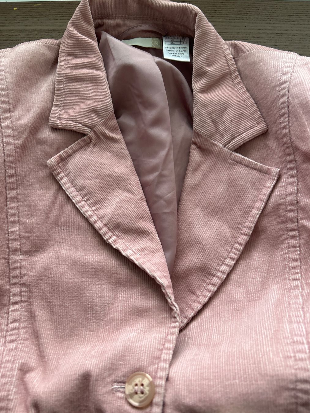 Giacche: Altrosa Jacket aus Velvet/ Baumwolle Gr.36 – Usato da Feuerthalen venduto da Anna_Swift 4