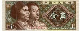 China 1 Jiao 1980 P-881 UNZ Nr.1