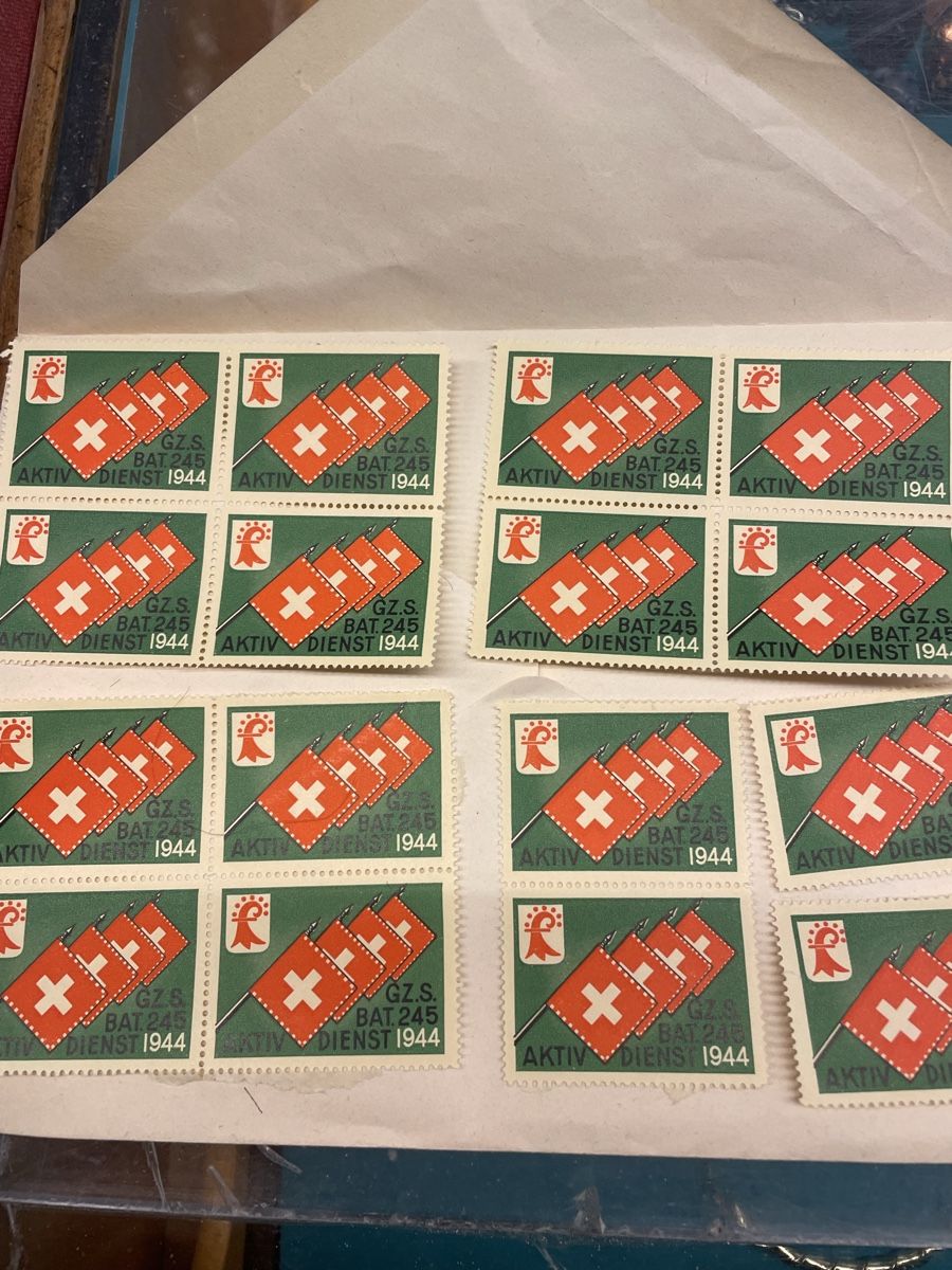 Tutti i francobolli: Konvolut – Usato da Basel venduto da Nataly1966