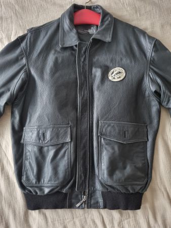Lufthansa Flieger/Pilotenjacke im Bomberstil (1990)