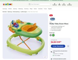 Baby bebe Chicco 123 Lauflernhilfe – sehr gut