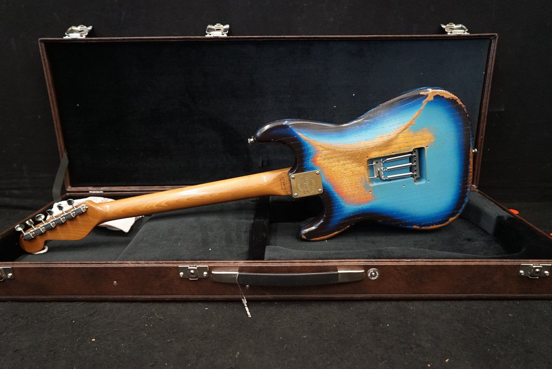 Strumenti musicali: Paoletti Stratosphere Loft SSS, Heavy Deep Blue over Sunburs – Usato da Ortschwaben venduto da Musictrade 8