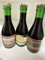Miniature Wine Bottle Collection - Collector's Set, 3pcs