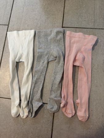 Baby Girl Tights - 0-6months - pack of 3 