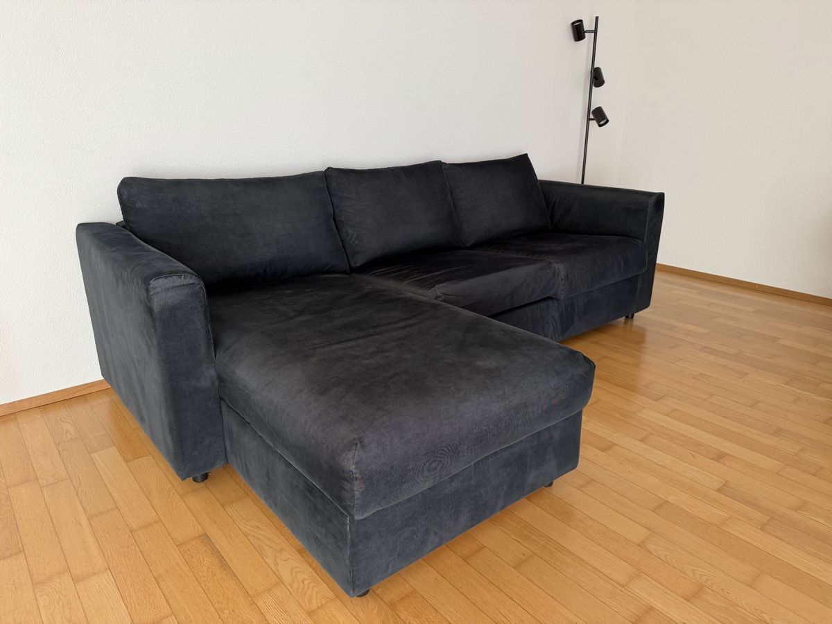 Ikea Divani: VIMLE 3-er Sofa mit Récamiere – Usato da Bern venduto da rit_y98q 1