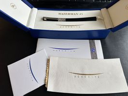 Waterman Sérénité Füllfederhalter 18K/750 ST Silber