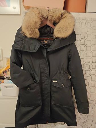 Woolrich Damen Parka schwarz Grösse XS guter Zustand
