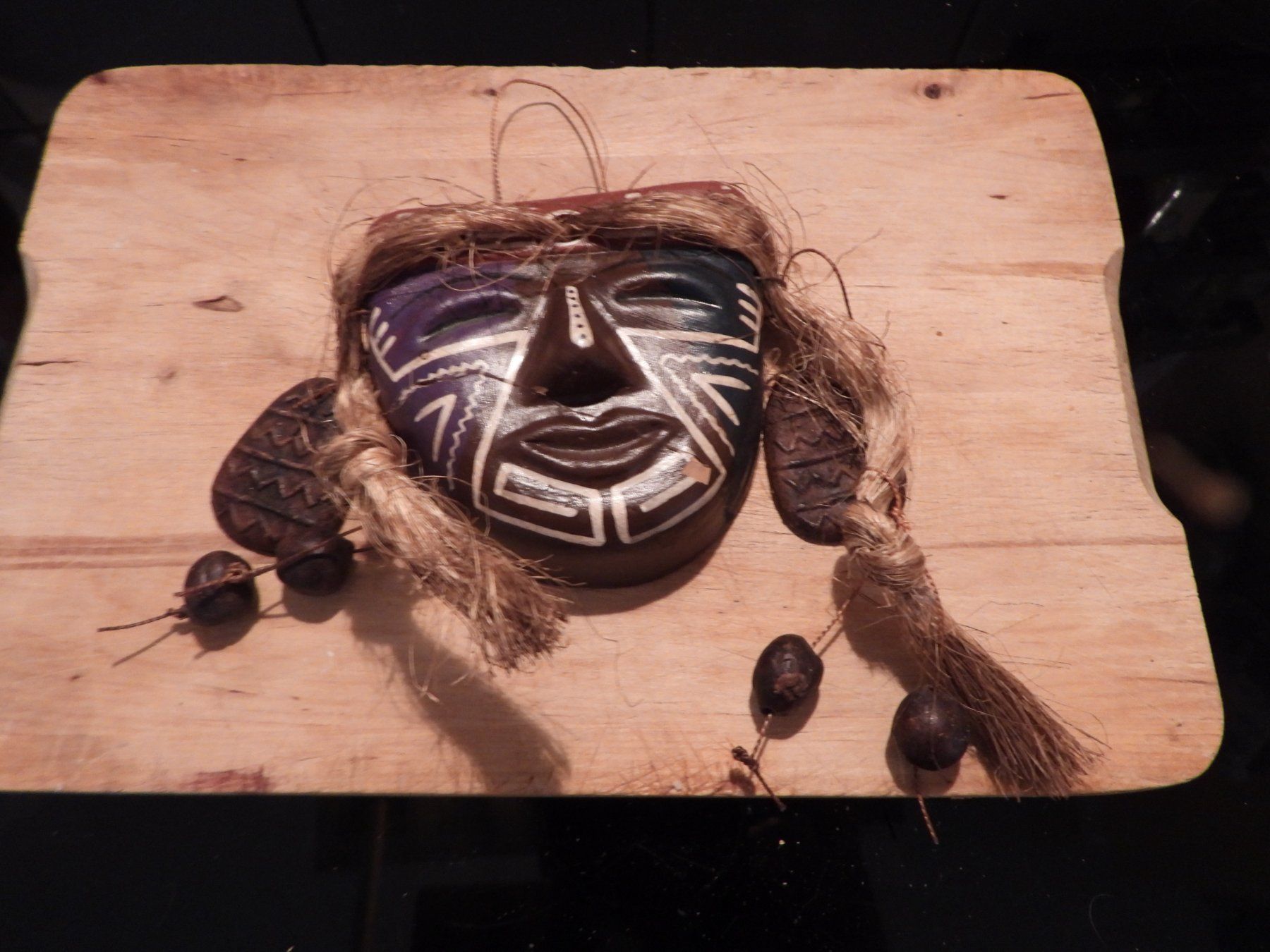 Maschere: Masque en bois péruvien Deco – Usato da Tavannes venduto da jimananas
