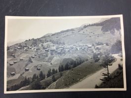 Ansichtkarte vom Dorf Peist Kanton Graubünden