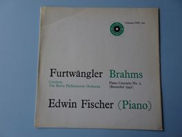 FURTWAENGLER - Edwin FISCHER - Brahms - Unicorn