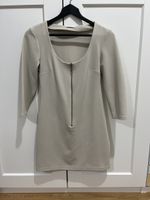 Robe de soirée beige
