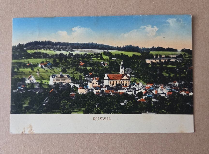 Cartoline postali: AK Ansichtskarte Ruswil Luzern – Usato da Schenkon venduto da Uhu007