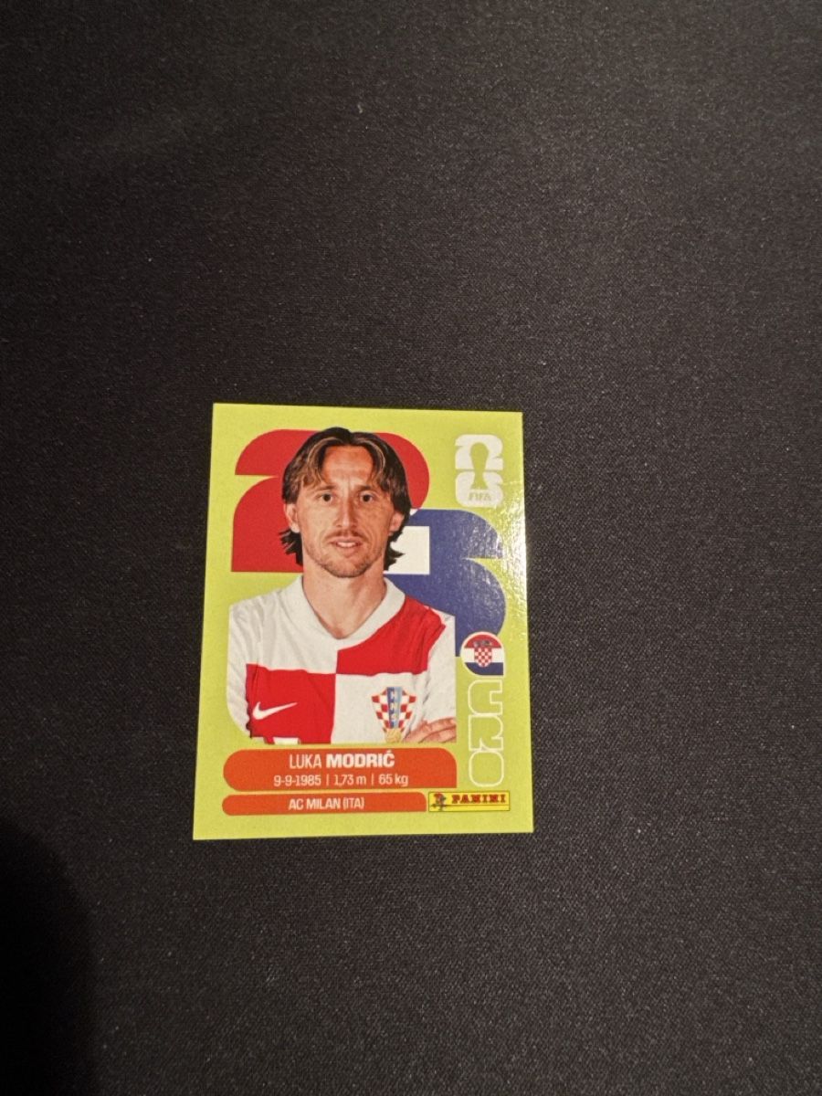 Panini Carte collezionabili: Luka Modric - CRO 9 – Nuovo (secondo la descrizione) da Thun venduto da lesterbro_10
