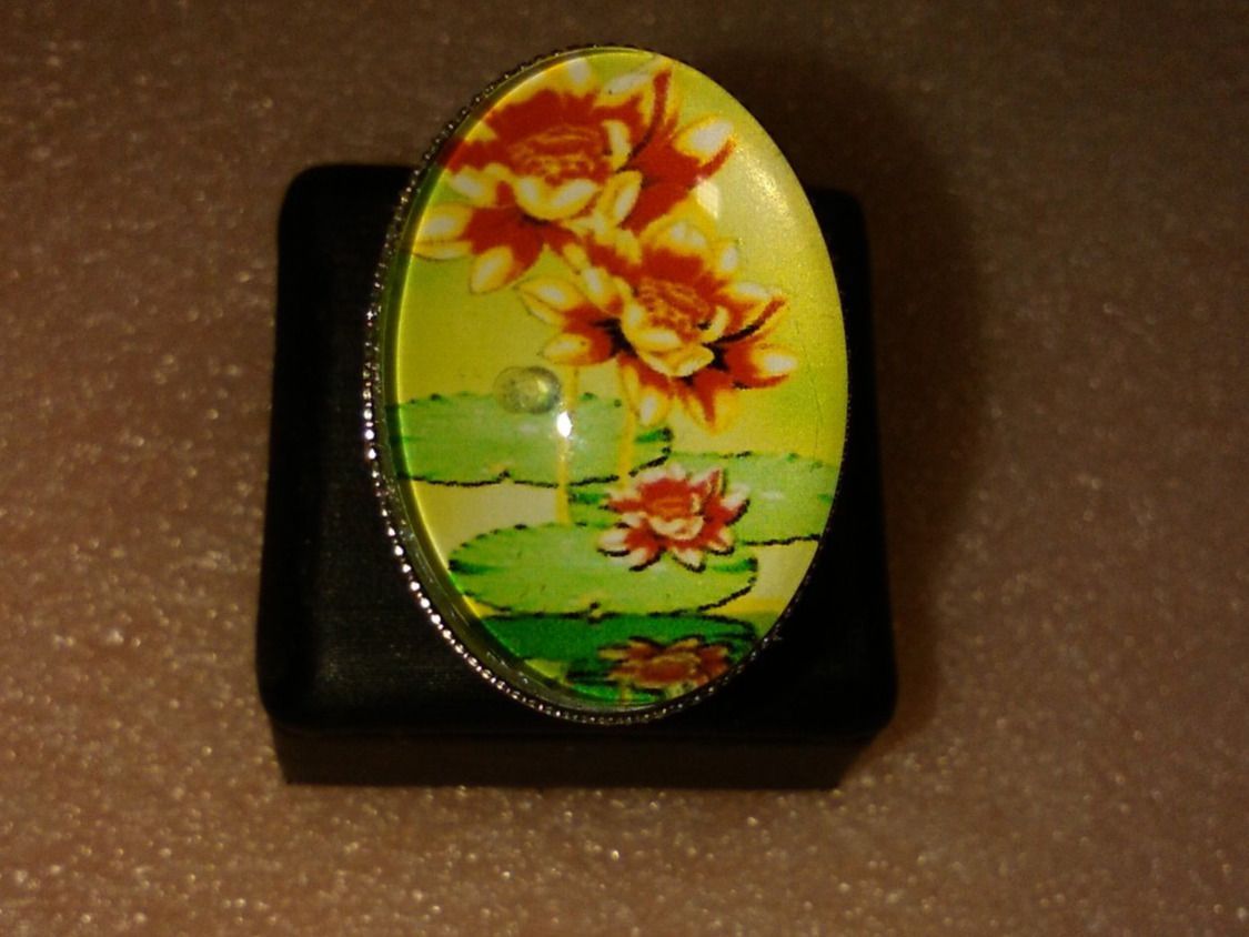 Bagues: RING EDELSTHAL MIT BLUMEN,,NICKELFREI – Neuf (Voir description) à Basel par bijoutrie_4