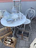 Blechtisch weiss 94cm
