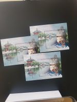 Set 3 neue Sonder Gemeinschaftsausgabe China Schweiz 1998