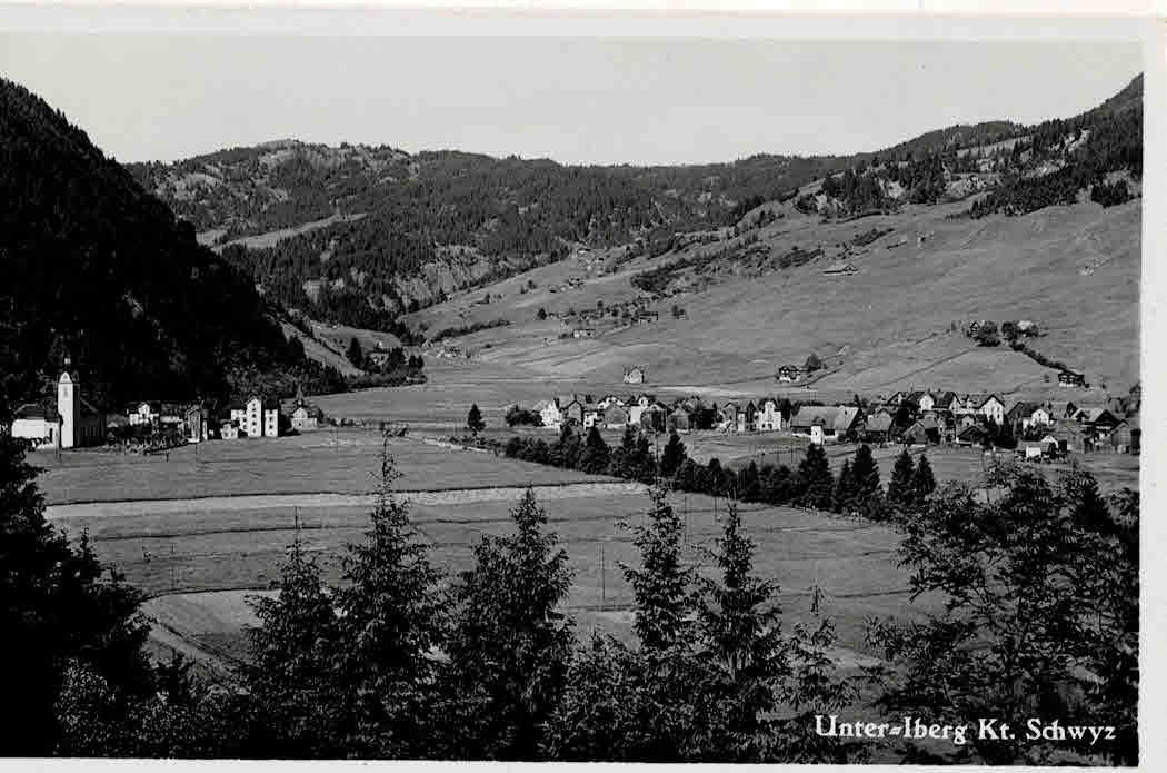 Cartoline postali: Unteriberg mit marke 1924 – Usato da Sulz AG venduto da Oberdanne8