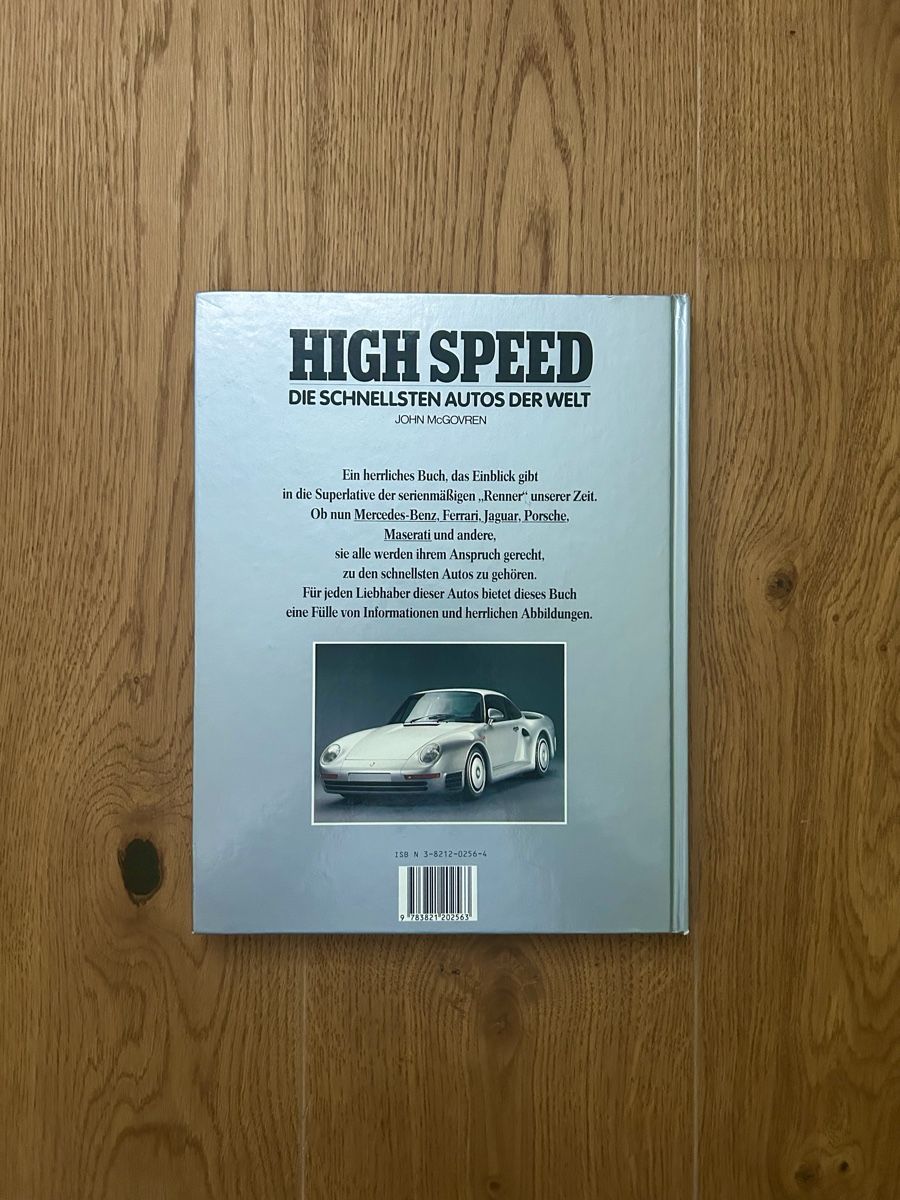 Livres: High Speed Buch – Neuf (Voir description) à Büttikon AG par dam_bnc2 1