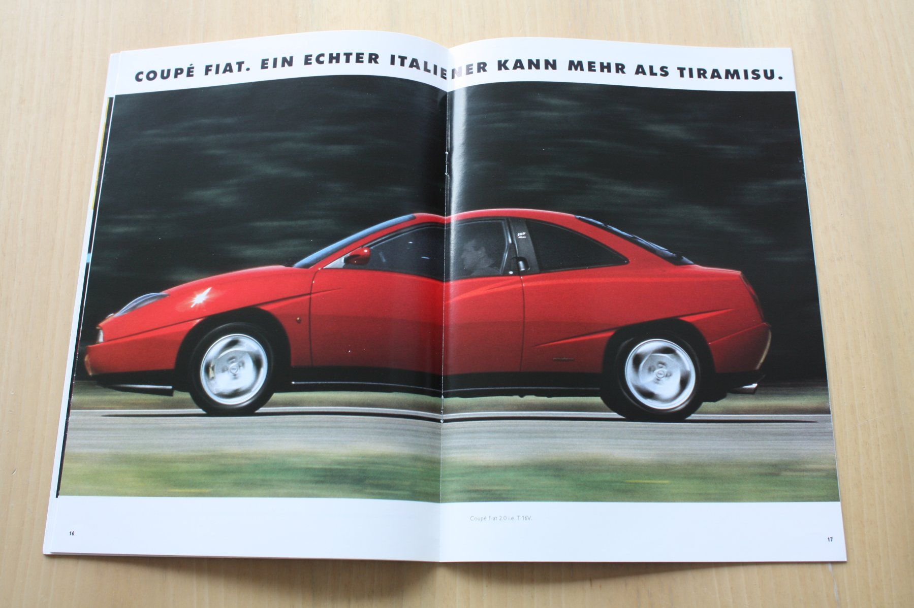 Fiat Documenti: Fiat Coupe Prospekt 1994 – Usato da Wikon venduto da erwin400 6