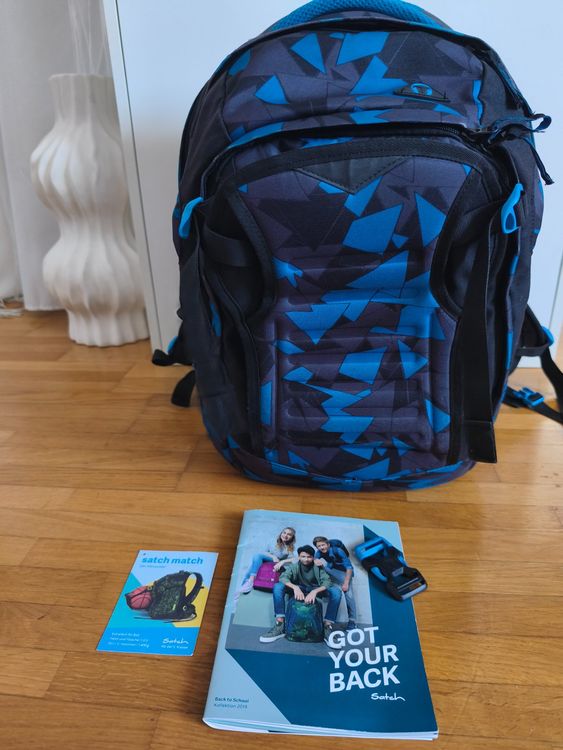 Satch Match ALLROUNDER Blue Triangle Schulrucksack 30l (Gebraucht - Main Image