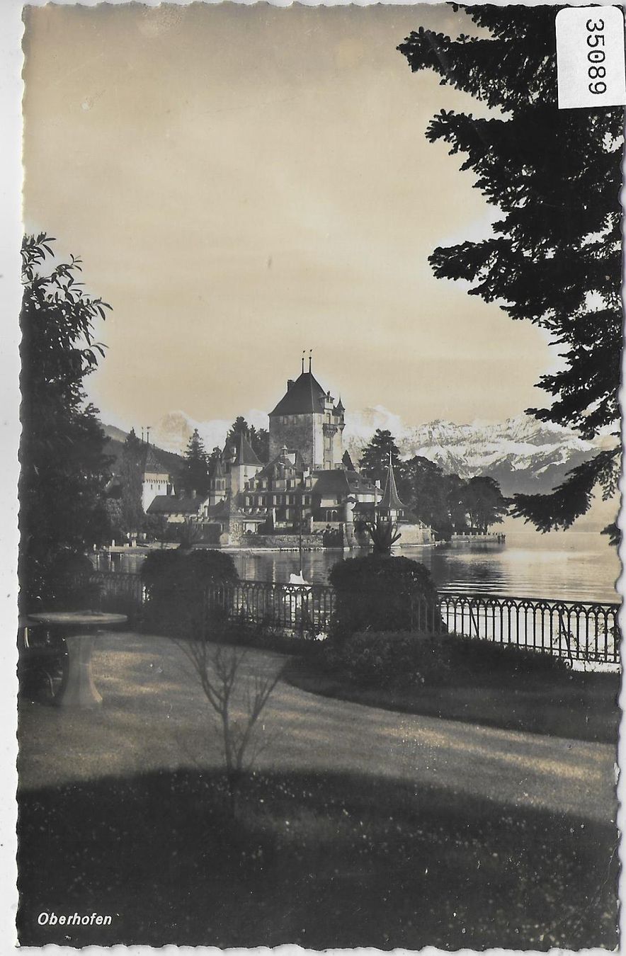 Ansichtskarten: Oberhofen - Schloss – Gebraucht aus Ettingen von Kartenplanet