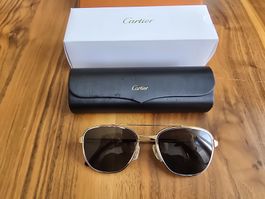Sonnenbrille Cartier CT0326S goldfarben neu