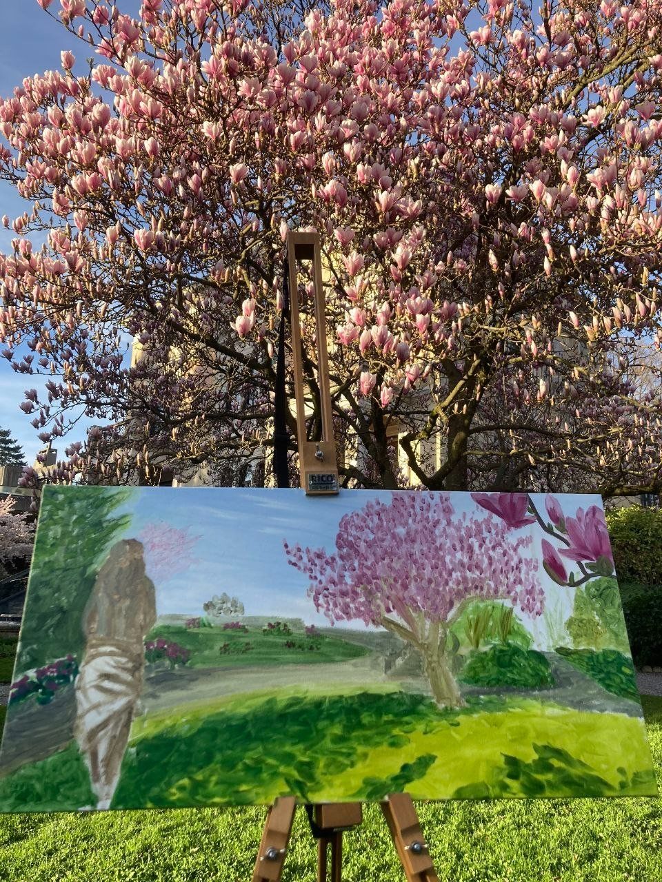 Dipinti: Frühlingsstimmung spüren – Nuovo e nell'imballaggio originale da Zürich venduto da Margacrea 2