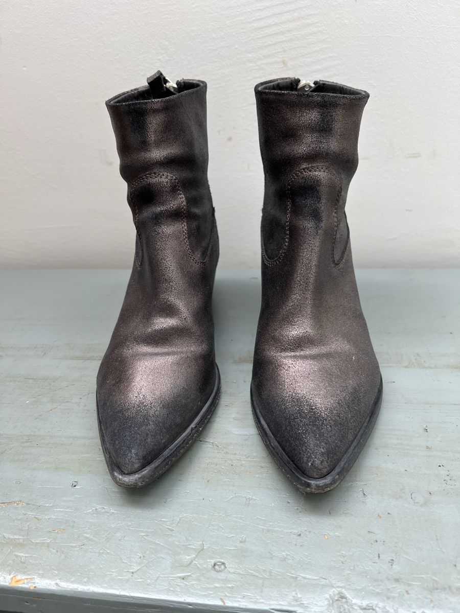 Moma Chaussures femmes: Moma Stiefeletten Leder, Metalic Effekt, – D'occasion à Wabern par La-Vitrine