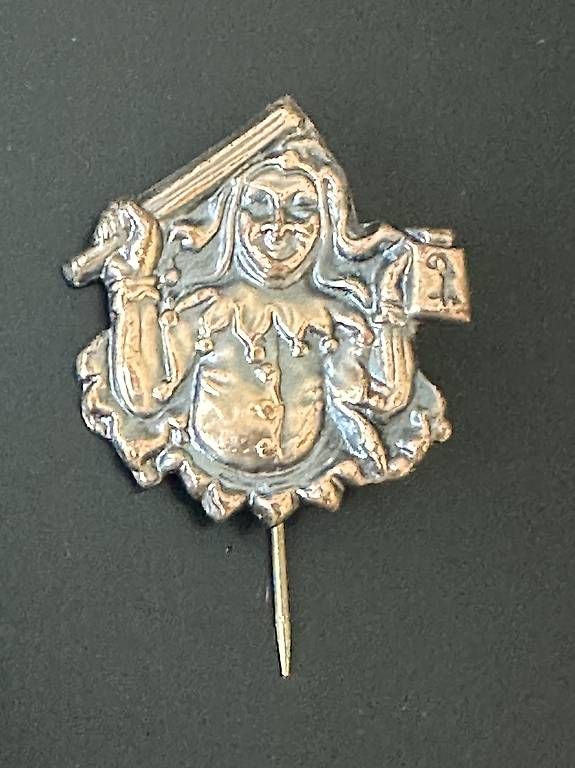 Basler Plaketten & Abzeichen: Fasnacht Basel 1911 Noodle Kupfer – Gebraucht aus Basel von fasnachtsoutlet1965