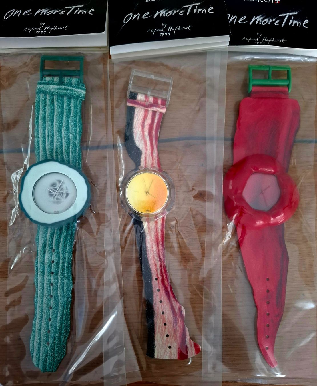 Swatch Orologi: 3 Swatch- Gemüseset – Nuovo e nell'imballaggio originale da Schlieren venduto da Wipkingen03
