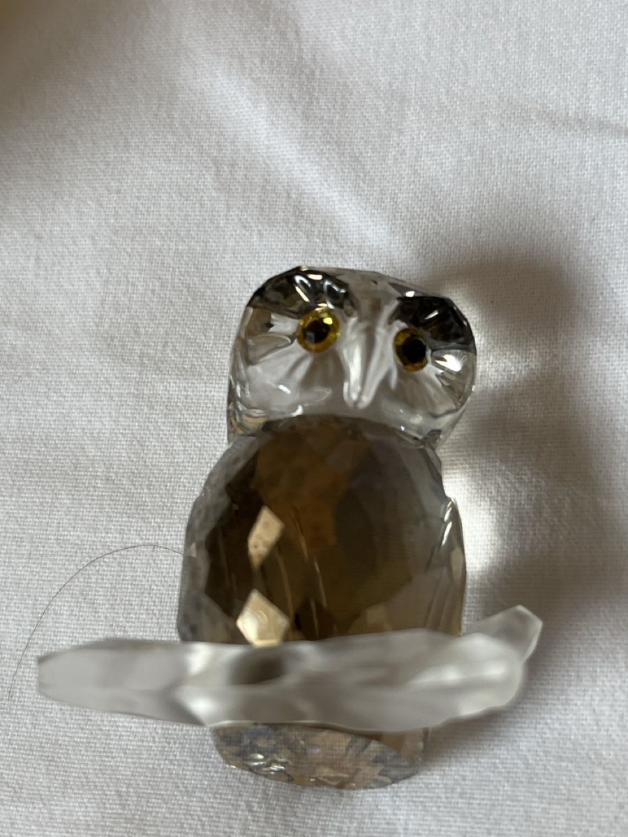 Swarovski Figuren: Swarovski Kristall Figur "Baby Eule" - Winter Deko! – Neu (gemäss Beschreibung) aus Münchenstein von Sozial_Labor_Brocki 1