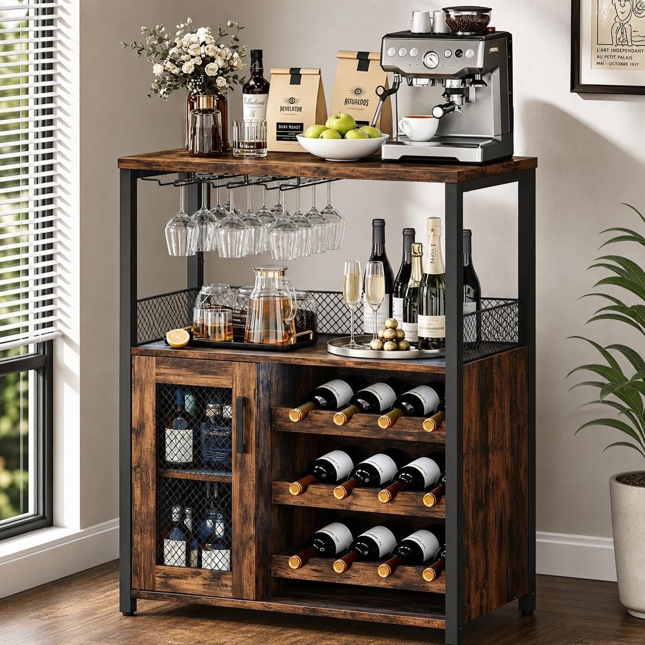 Scaffali: Weinregal, Weinbarschrank – Nuovo (secondo la descrizione) da Sins venduto da Taschending 1