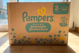 NEU 204 Stk Pampers Gr 3 (6-10kg) Premium Protection Windeln