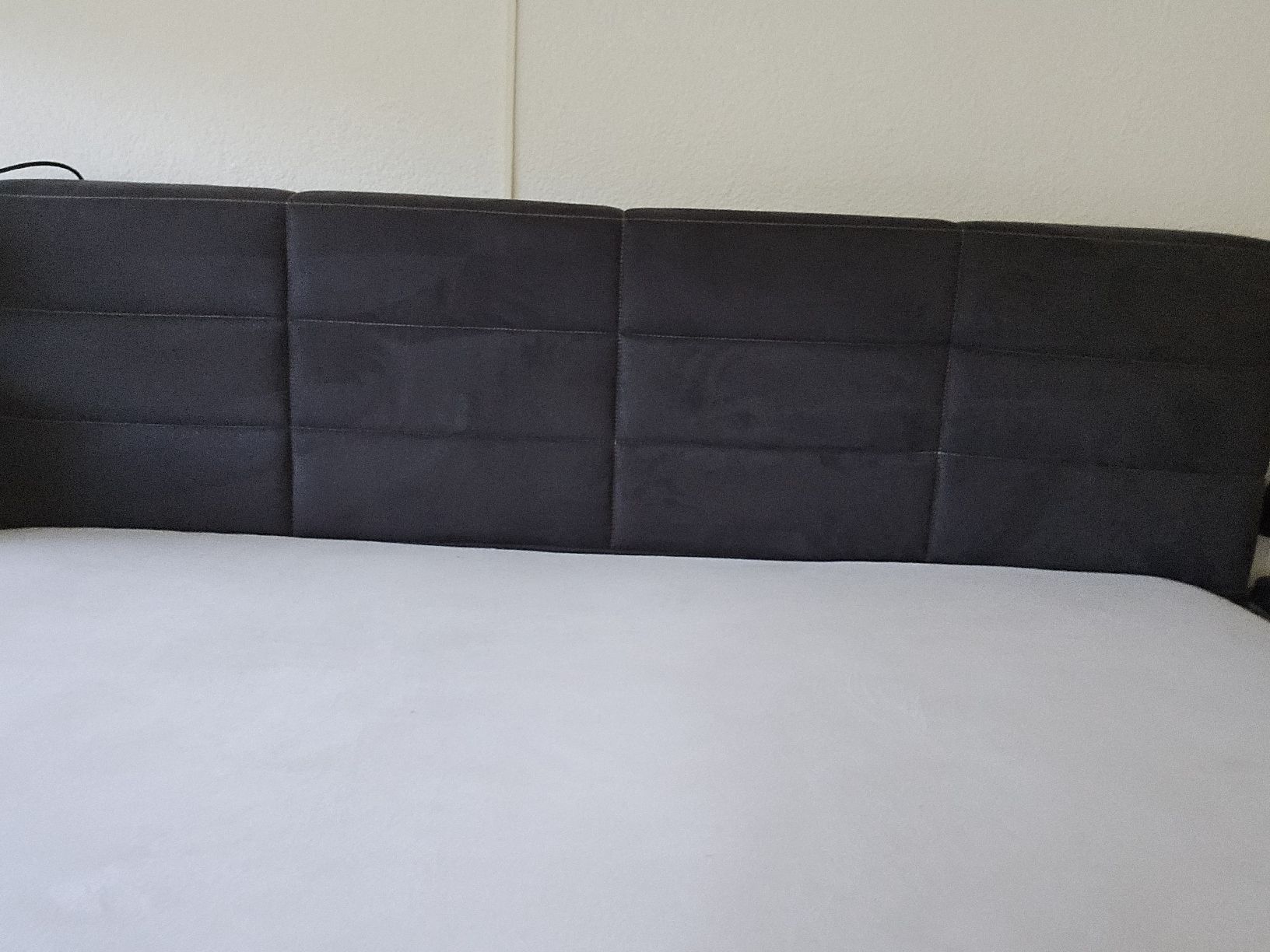 Pfister Letti: Boxspringbett mit Kopfteil dunkelgrau 180x200cm – Nuovo (secondo la descrizione) da embrach venduto da Ser_z8ql 2