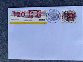 2026 FDC Vollstempel Stubete Gang mit Tab