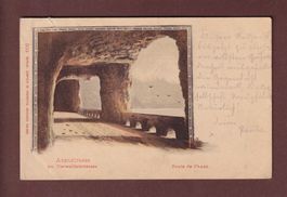 AXENSTRASSE - 1900 CPN // Eckbug mit Riss //