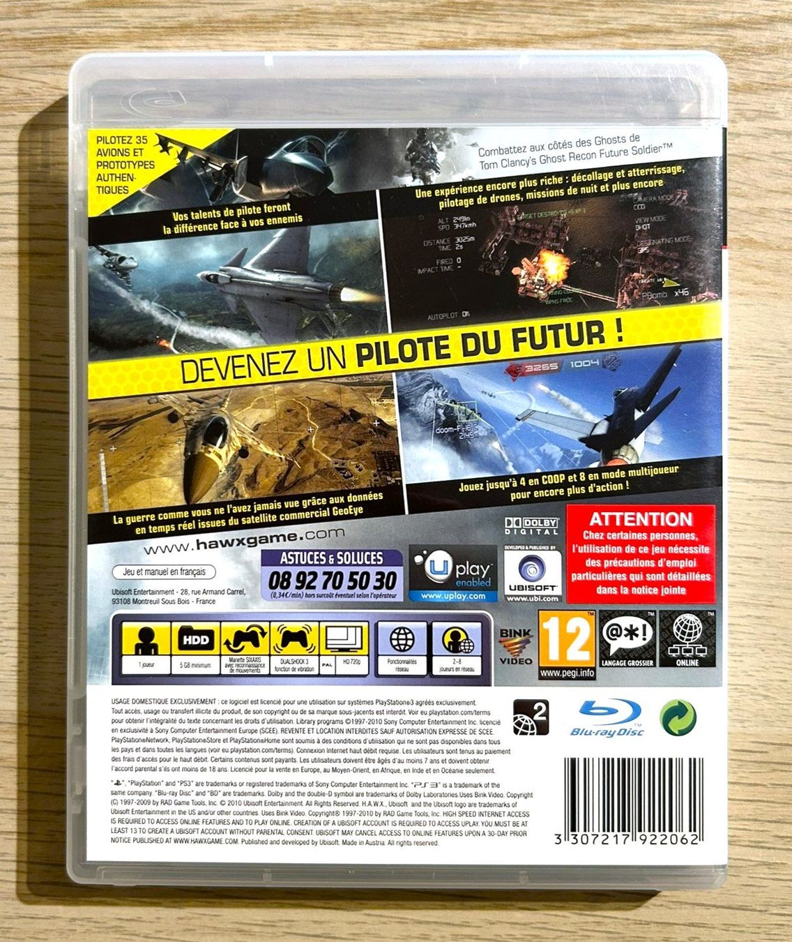 Sony Giochi: Tom Clancys H.A.W.X. 2 PS3 – Usato da St. Gallen venduto da Alpine.Arcade 1