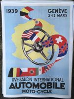 rennsportplakat grand prix 1939 geneve