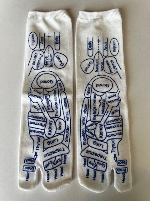 Calze: Akupunktur-Reflexzonensocken – Nuovo e nell'imballaggio originale da Dübendorf venduto da mamack 2