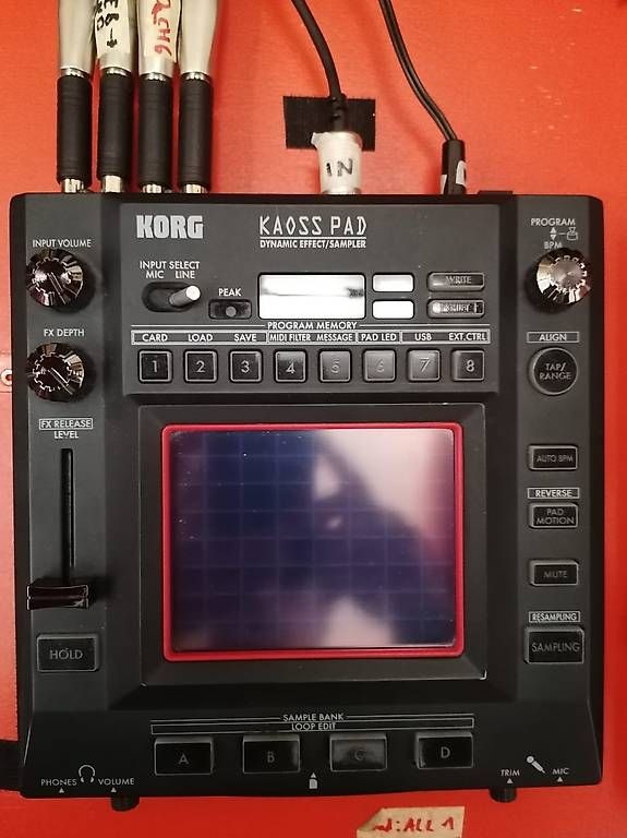 Strumenti musicali: Korg Kaoss Pad 3 Multieffektgerät – Usato da Bern venduto da Ph1l1pp3_A 1