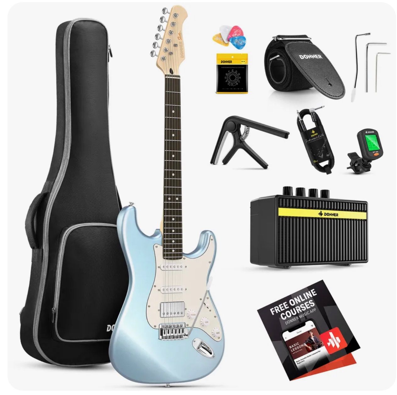 Strumenti musicali: +  - Top doner E-Gitarre – Nuovo e nell'imballaggio originale da Amriswil venduto da JaJa-Express