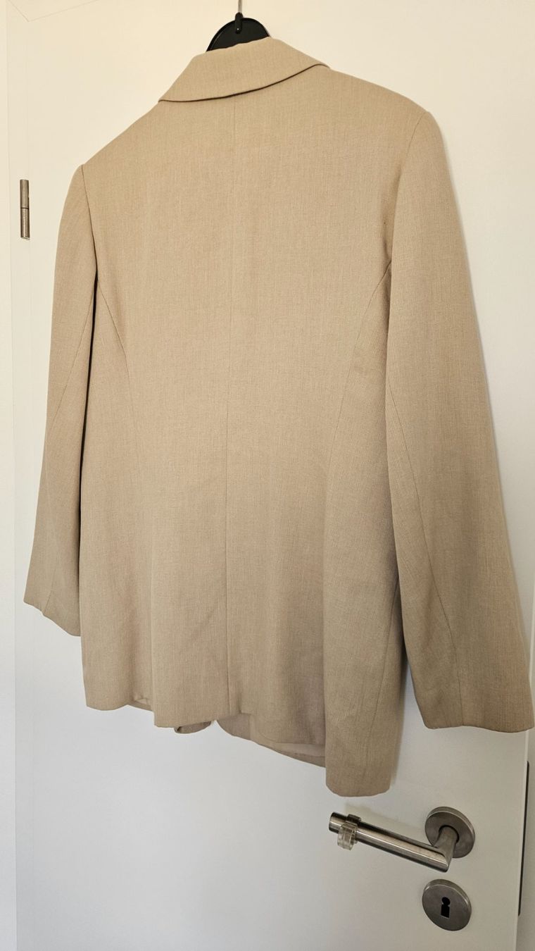 C&A Giacche: Blazer beige C&A tg.40 misto viscosa – Usato da Melano venduto da H-Sara 1