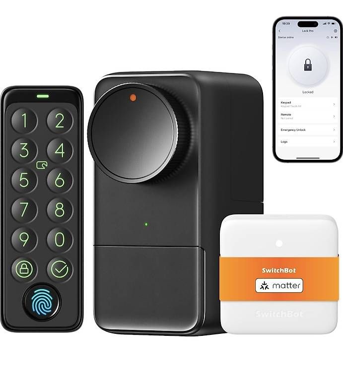 Lucchetti: Switchbot Lock Pro elektronisches Türschloss mit Fingerprint – Usato da Othmarsingen venduto da user410