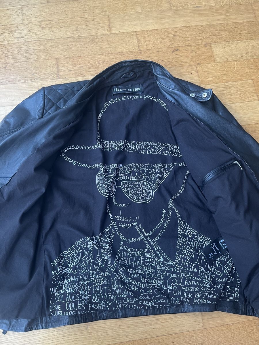 Jacken: Echtleder Jacke „Freaky Nation“ – Gebraucht aus Zürich von JB23JB 2