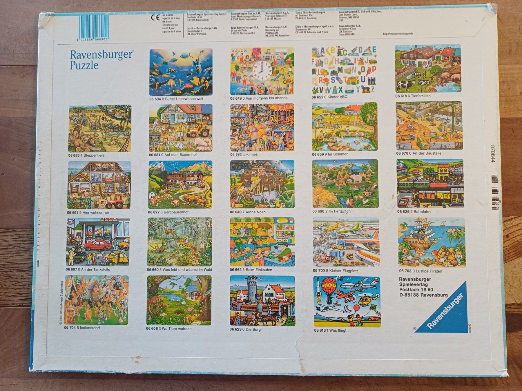 Ravensburger Puzzles: Ravensburger Puzzle "Im Tiergarten", 45 Teile – Gebraucht aus Ringoldswil von drache13 1