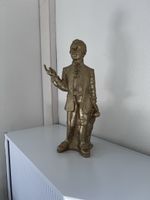 Ottmar Hörl Skulptur goldfarben guter Zustand