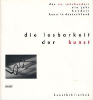 DIE LESBARKEIT DER KUNST