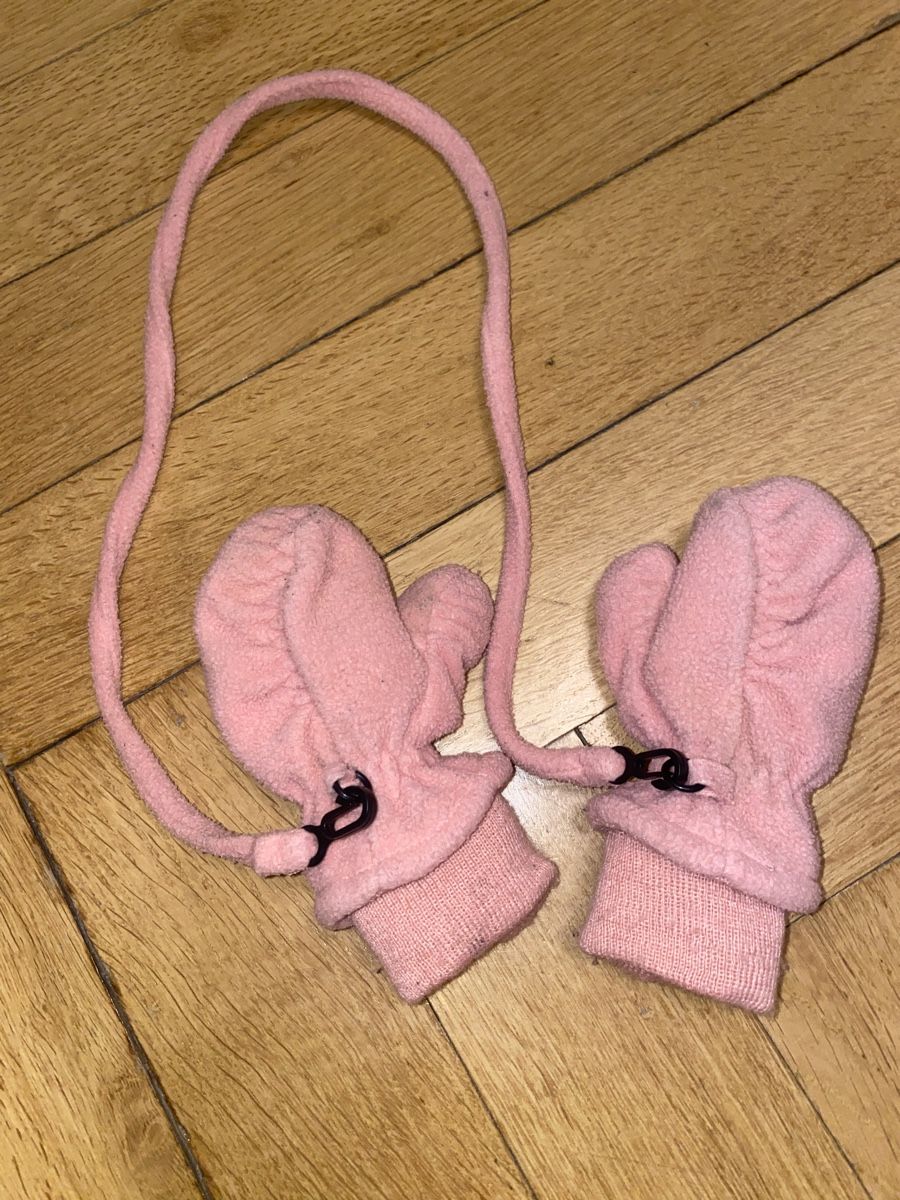 Migros Guanti: Handschuhe Gr. 6 - 12 Monate Pink – Usato da Bern venduto da Elisa64
